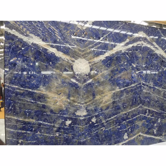 Luxo Azul Bauia Azul Bahia Sodalita Pedra Preciosa de Granito Azul para Decoração